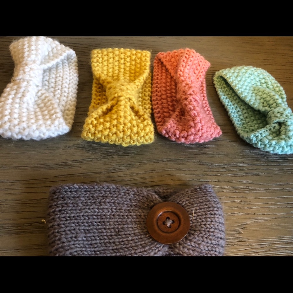 Knit headbands